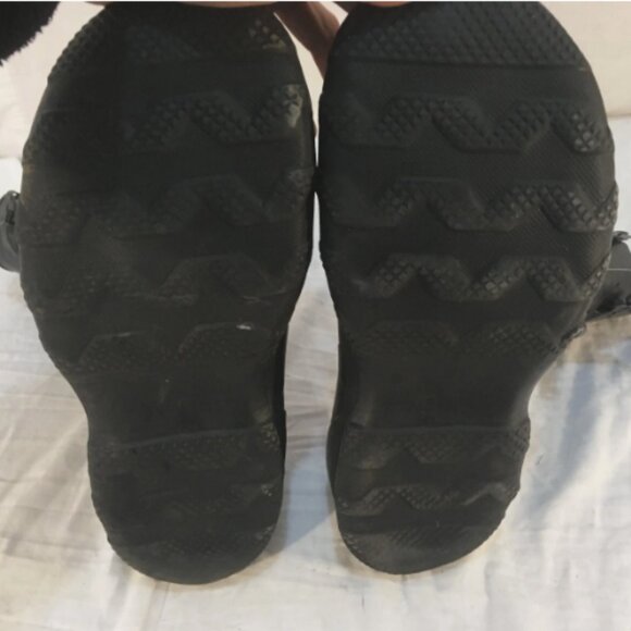 VTG MILITARY SURPLUS XCLUSIVE RUBBER US sz9 DLA100-89-C-4210 OVERBOOTS NM 01874 main image 5